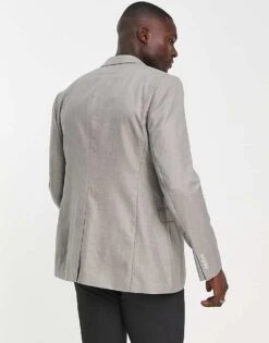 Topman Skinny Suit Jacket In Grey For Men -Daily Wardrobe Shop 202193062 3