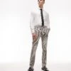 Topman Beige Check Suit Trousers For Men -Daily Wardrobe Shop 204847176 1 beige