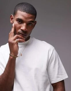 Topman 2 Pack Oversized Fit T-shirt In White For Men Multi -Daily Wardrobe Shop 205232635 4