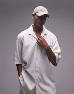 Topman Textured Co-ord In Ecru 10 Topman Textured Co-ord In Ecru -Daily Wardrobe Shop 205424944 1 ecru 1