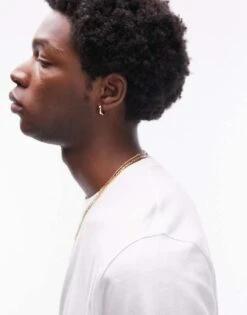 Topman 3 Pack Regular T-shirt In White For Men -Daily Wardrobe Shop 205619011 4