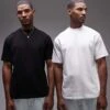 Topman 2 Pack Oversized Fit T-shirt In Black And White For Men Multi -Daily Wardrobe Shop 205619043 1 multi
