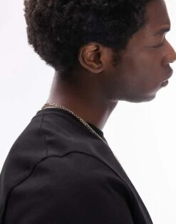 Topman 3 Pack Regular T-shirt In Black For Men -Daily Wardrobe Shop 205619060 3