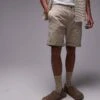 Topman Skinny Chino Shorts In Stone For Men -Daily Wardrobe Shop 205695226 1 stone