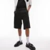 Topman Wide Chino Shorts In Black For Men 1 Topman Wide Chino Shorts In Black For Men -Daily Wardrobe Shop 205695297 1 black