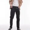 Topman Taper Jeans In Washed Black For Men -Daily Wardrobe Shop 205863535 1 washedblack