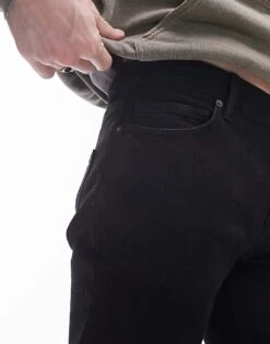 Topman Slim Jeans In Black For Men -Daily Wardrobe Shop 205863541 4