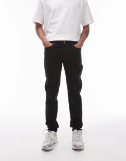 Topman Skinny Jeans In Black For Men -Daily Wardrobe Shop 205863644 1 black 1