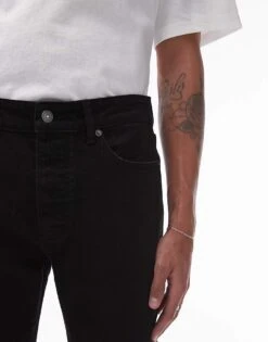Topman Skinny Jeans In Black For Men -Daily Wardrobe Shop 205863644 5