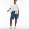 Topman Washed Shorts In Blue For Men 2 Topman Washed Shorts In Blue For Men -Daily Wardrobe Shop 205975226 1 blue