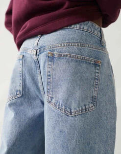 Topman Baggy Jeans In Light Blue For Men -Daily Wardrobe Shop 206358055 5
