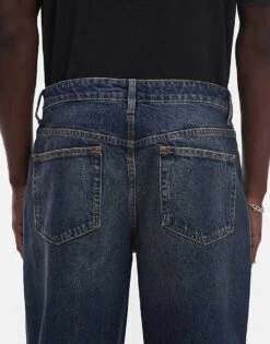 Topman Baggy Jeans In Dark Blue For Men -Daily Wardrobe Shop 206358176 4