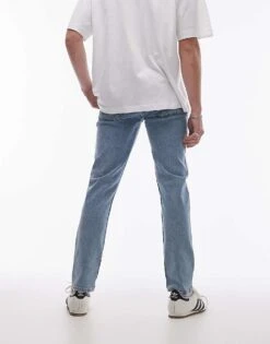 Topman Slim Jeans In Light Blue For Men -Daily Wardrobe Shop 206358184 5