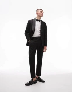 Topman Tux In Black -Daily Wardrobe Shop 206415229 1 black