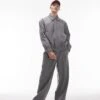 Topman Wool Mix Set In Grey -Daily Wardrobe Shop 206416843 5