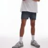 Topman Micro Denim Shorts In Dark Wash For Men 1 Topman Micro Denim Shorts In Dark Wash For Men -Daily Wardrobe Shop 206490755 1 darkwash