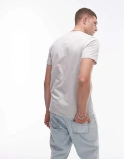 Topman 10 Pack Regular T-shirt In Black, White, Light Grey, Stone, Rust, Mink And Khaki For Men Multi -Daily Wardrobe Shop 206495438 4