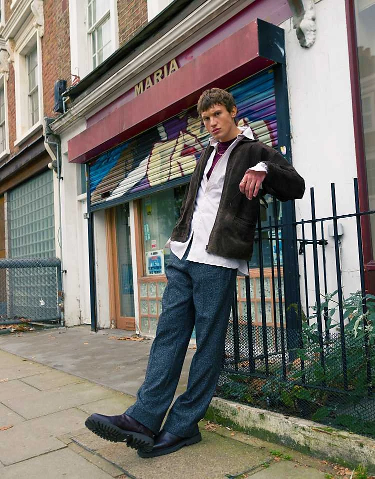 Topman Premium Salt And Pepper Suit 4 Topman Premium Salt And Pepper Suit - Image 2