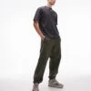 Topman Premium Heavyweight Oversized Jogger In Khaki For Men -Daily Wardrobe Shop 206543742 1 khaki