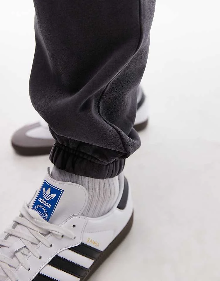 Topman Washed Oversized Jogger In Black For Men Washed Black 5 Topman Washed Oversized Jogger In Black For Men Washed Black - Image 3