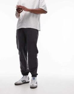 Topman Washed Oversized Jogger In Black For Men Washed Black 11 Topman Washed Oversized Jogger In Black For Men Washed Black -Daily Wardrobe Shop 206554468 4