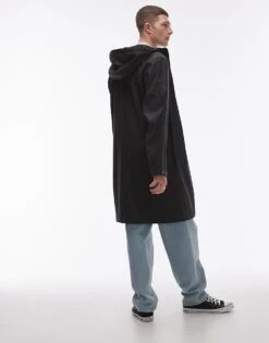 Topman Jacket In Black For Men -Daily Wardrobe Shop 206577722 4