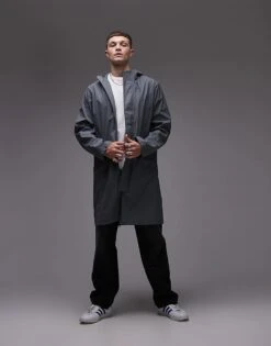 Topman Jacket In Grey For Men -Daily Wardrobe Shop 206577730 2