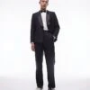 Topman Premiumn Wool Rich Tux In Black -Daily Wardrobe Shop 206752436 group 1