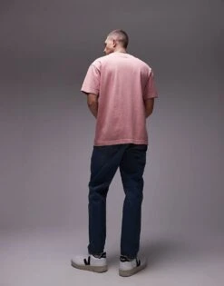 Topman Taper Jeans In Mid Wash For Men 10 Topman Taper Jeans In Mid Wash For Men -Daily Wardrobe Shop 206858003 3