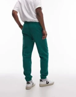 Topman Washed Oversized Jogger In Green For Men Washed Green -Daily Wardrobe Shop 207011656 4