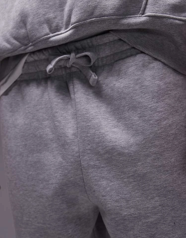 Topman 2 Pack Premium Heavyweight Relaxed Jogger In Black And Grey Marl For Men Multi 5 Topman 2 Pack Premium Heavyweight Relaxed Jogger In Black And Grey Marl For Men Multi - Image 3