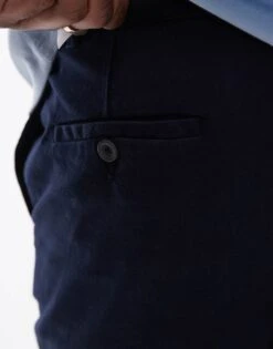 Topman Skinny Chino Trousers In Navy For Men -Daily Wardrobe Shop 207135715 3