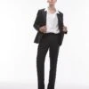 Topman Slim Suit Black 2 Topman Slim Suit Black -Daily Wardrobe Shop 207191980 4