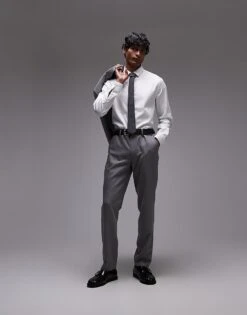 Topman Slim Suit Grey -Daily Wardrobe Shop 207192103 1 grey 1