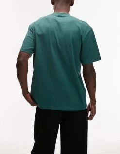 Topman 5 Pack Oversized Fit T-shirt In Black, White, Grey, Navy And Dark Green For Men Multi -Daily Wardrobe Shop 207298527 4