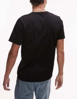 Topman 3 Pack Regular Fit T-shirt In Black, Khaki And Burgundy For Men Multi 9 Topman 3 Pack Regular Fit T-shirt In Black, Khaki And Burgundy For Men Multi -Daily Wardrobe Shop 207298551 3