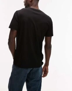 Topman 5 Pack Regular Fit T-shirt In Black, White, Stone, Khaki And Burgundy For Men Multi -Daily Wardrobe Shop 207298591 4