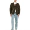 Topman Taper Jeans In Light Wash Green Tint For Men Light Blue -Daily Wardrobe Shop 207375830 1 lightblue