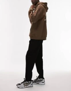 Topman Taper Jeans In Black For Men 10 Topman Taper Jeans In Black For Men -Daily Wardrobe Shop 207375918 3