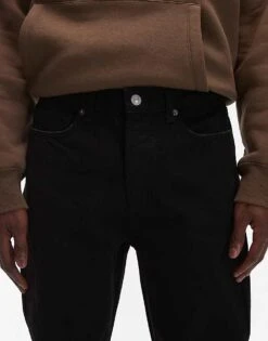 Topman Taper Jeans In Black For Men 12 Topman Taper Jeans In Black For Men -Daily Wardrobe Shop 207375918 5