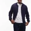 Topman Ladder Stitch Cardigan In Navy For Men 2 Topman Ladder Stitch Cardigan In Navy For Men -Daily Wardrobe Shop 207467587 1 navy