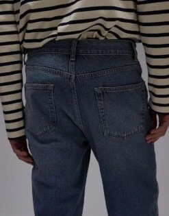 Topman Rigid Taper Jean In Mid Wash For Men -Daily Wardrobe Shop 207710527 4