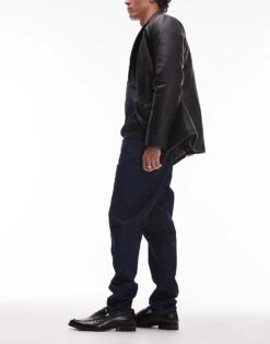 Topman Rigid Taper Jean In Raw For Men -Daily Wardrobe Shop 207710542 3