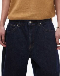 Topman Rigid Baggy Jean In Raw For Men -Daily Wardrobe Shop 207711149 5