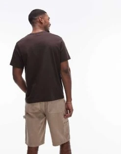 Topman Carpenter Short In Washed Stone For Men 11 Topman Carpenter Short In Washed Stone For Men -Daily Wardrobe Shop 207742979 4